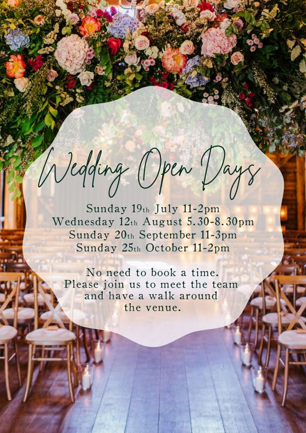 Wedding Open Day Poster (1)