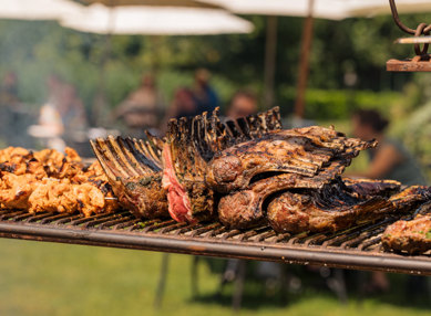 Farmhouse At Redcoats Feast Over Fire Bbqmenu Herfordshire Restaurant 16