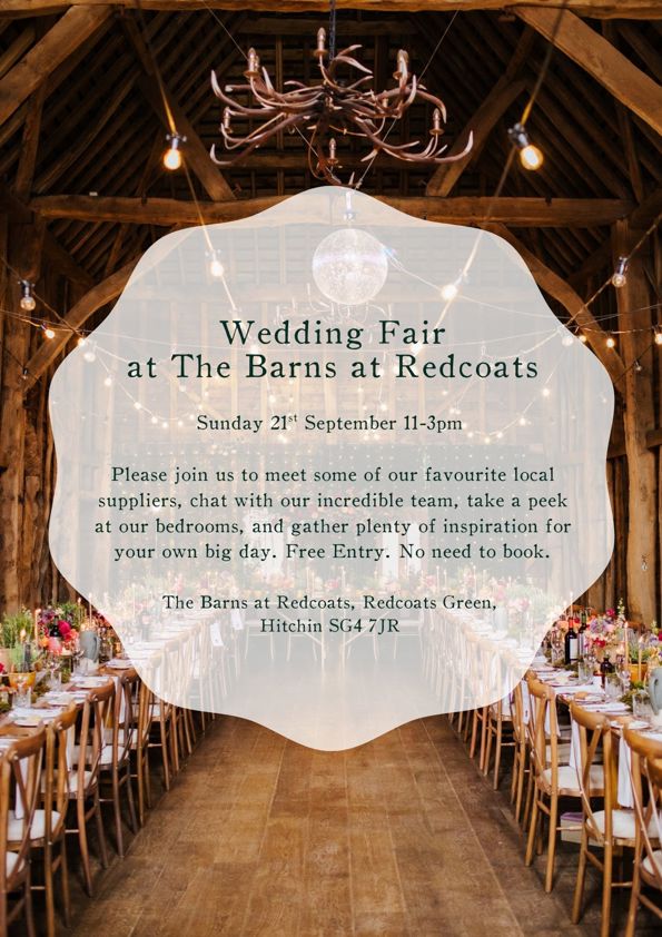 Wedding Open Day Poster